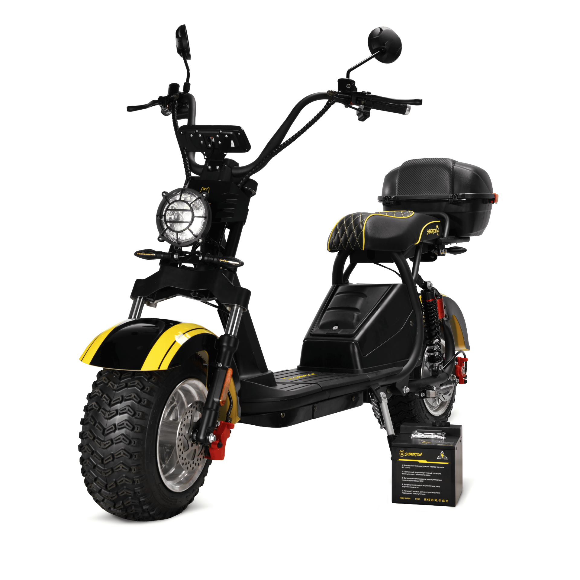 Электроскутер Siberton Pro 2500W 60V21Ah