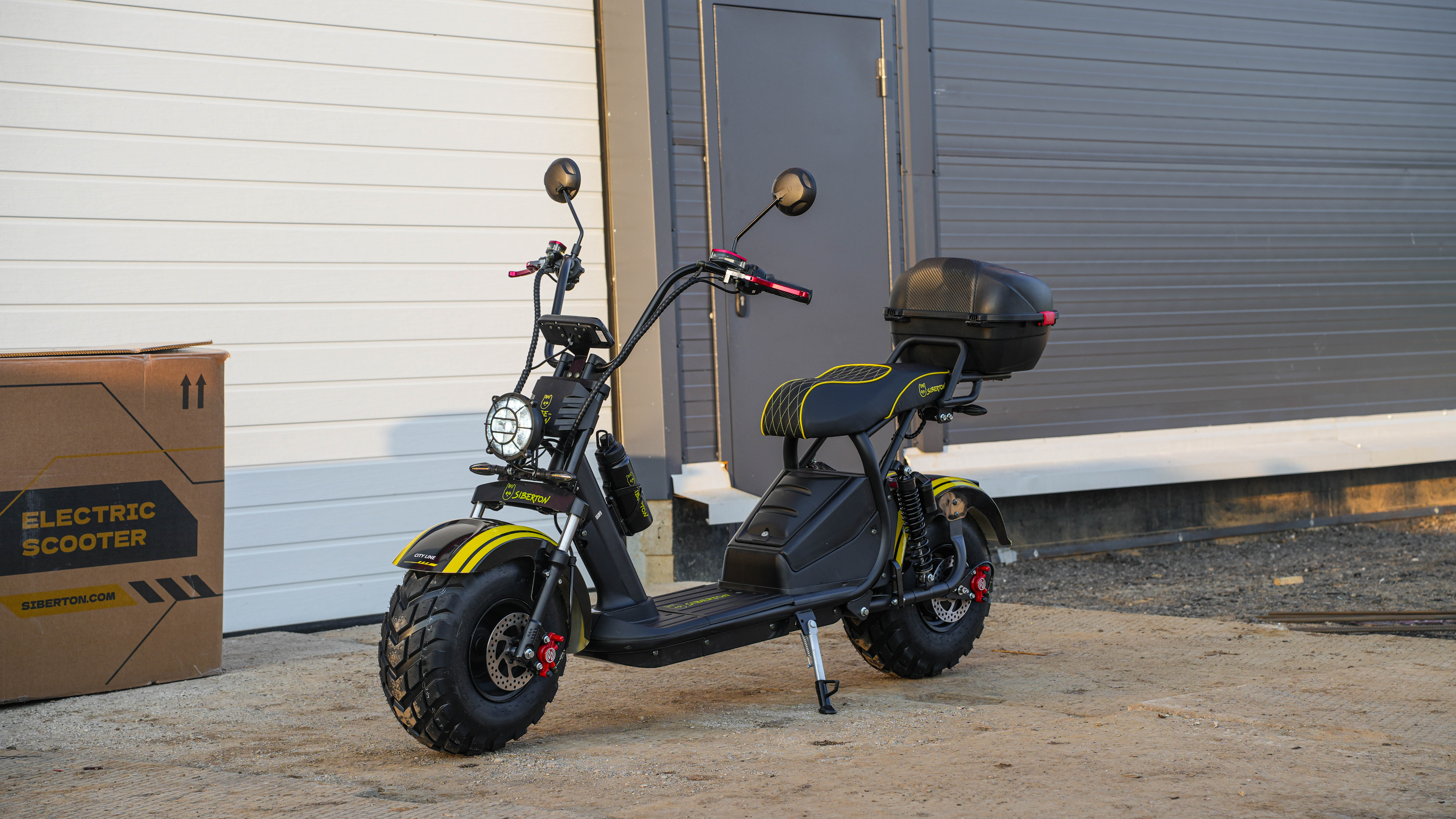 Электроскутер Siberton Pro Light 2000W 60V21Ah