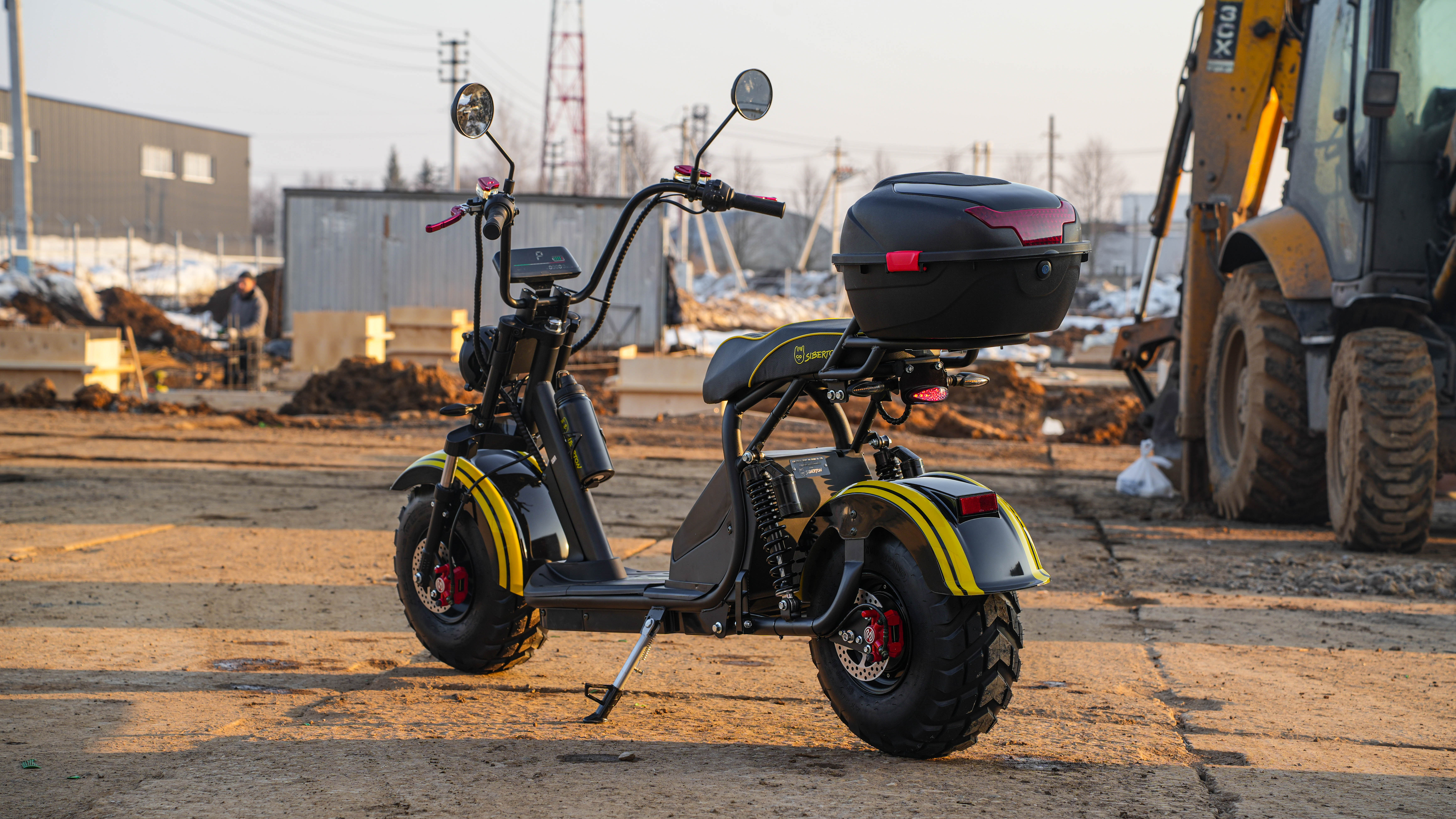 Электроскутер Siberton Pro Light 2000W 60V21Ah