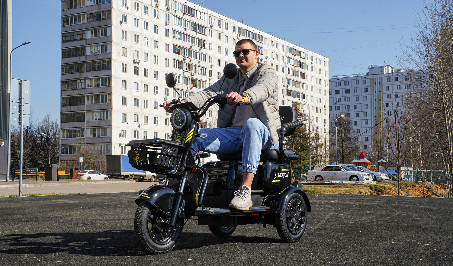 Электротрицикл Siberton S1