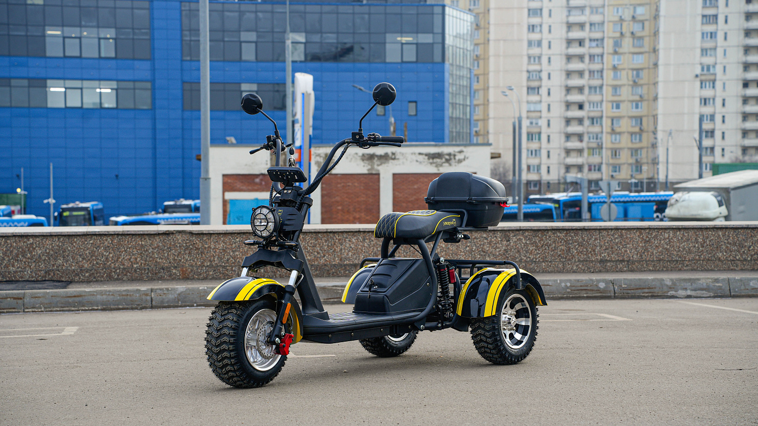 Электротрицикл Siberton Pro 3000W 60V21Ah
