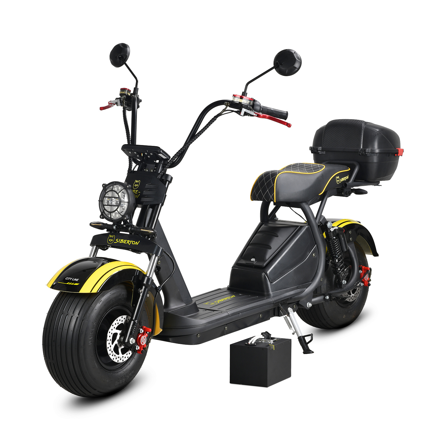 Электроскутер Siberton Pro 2000W 60V21Ah