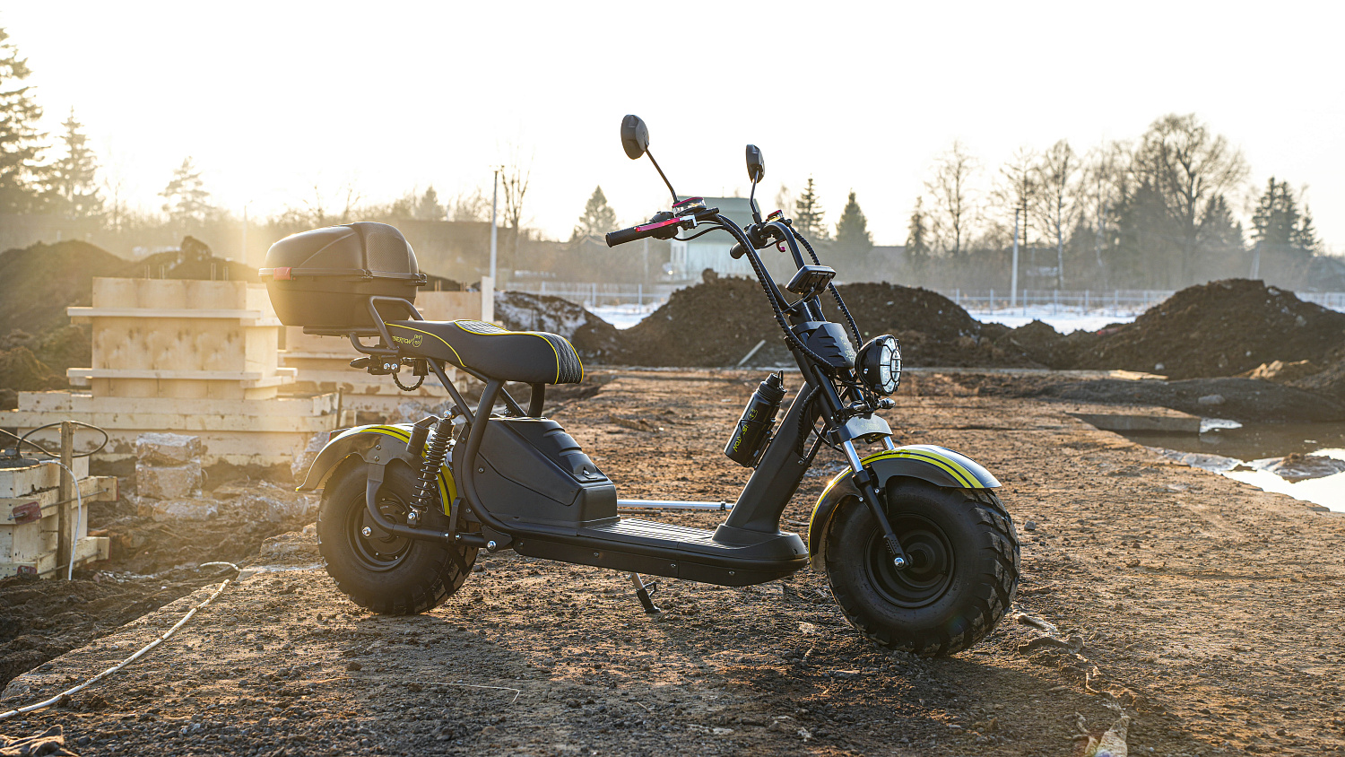 Электроскутер Siberton Pro Light 2000W 60V21Ah