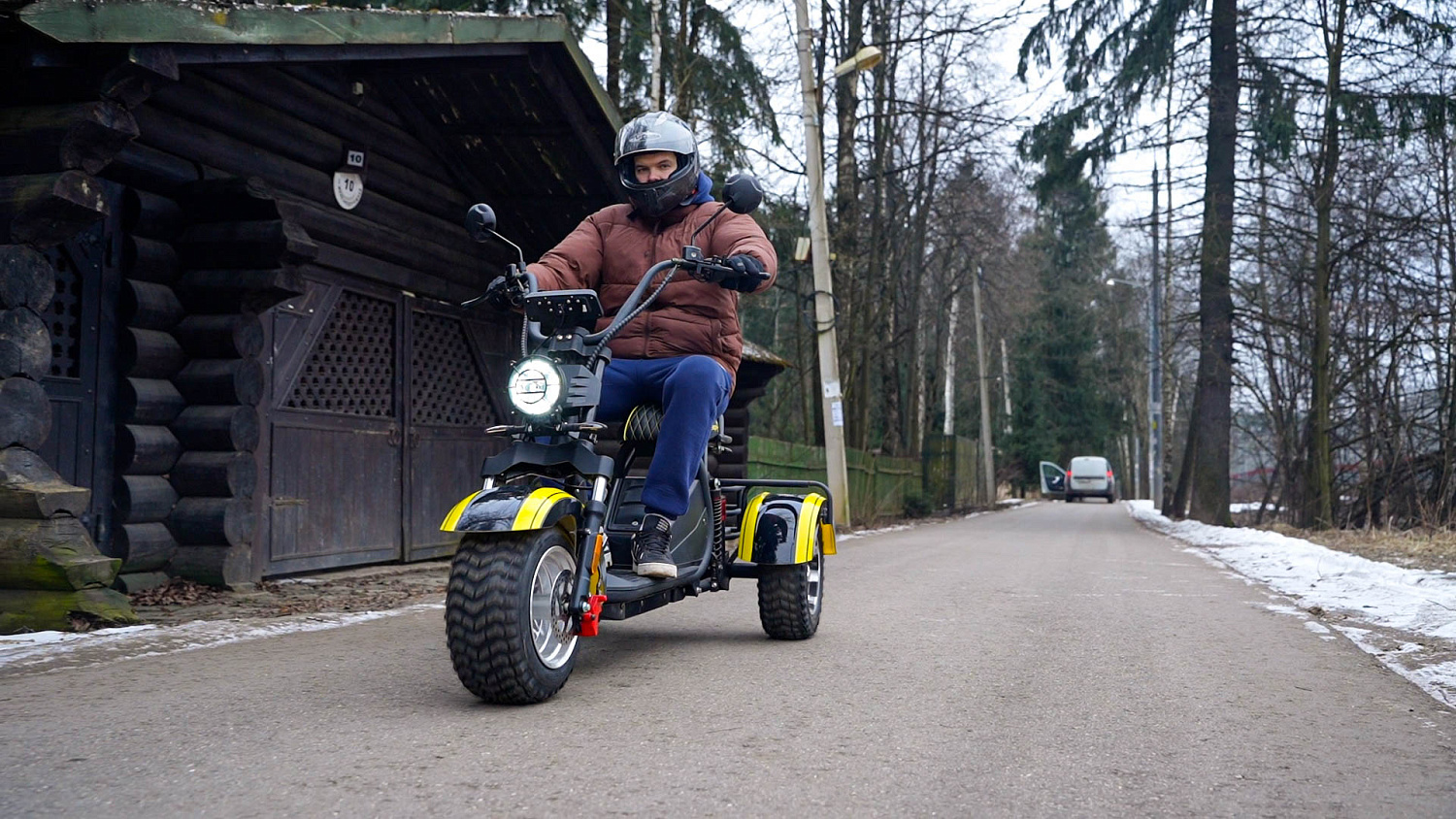 Электротрицикл Siberton Pro 3000W 60V21Ah